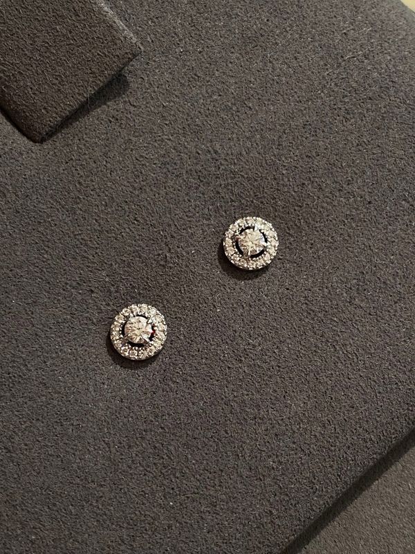 Boucles d'oreilles MESSIKA My Twin Multiformes en or blanc 18k et diamants - Image 5