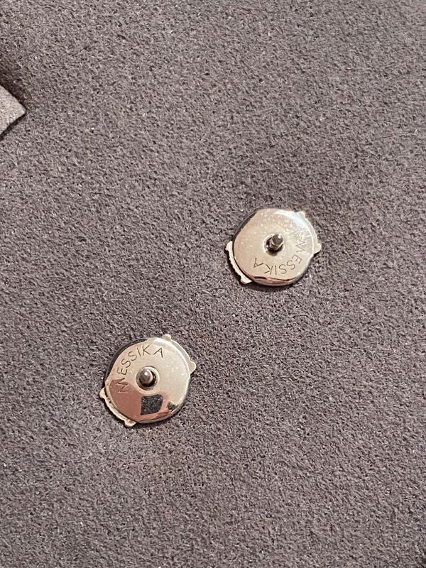 Boucles d'oreilles MESSIKA My Twin Multiformes en or blanc 18k et diamants - Image 6