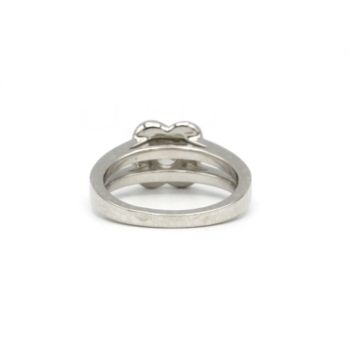 Bague - Platine Et Diamants - Image 3