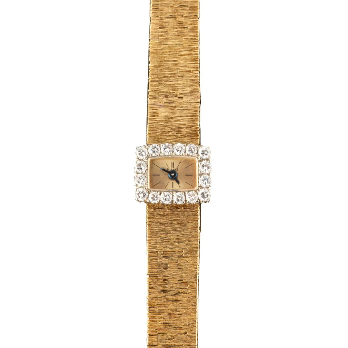 PIAGET montre bracelet dame en or jaune et diamants