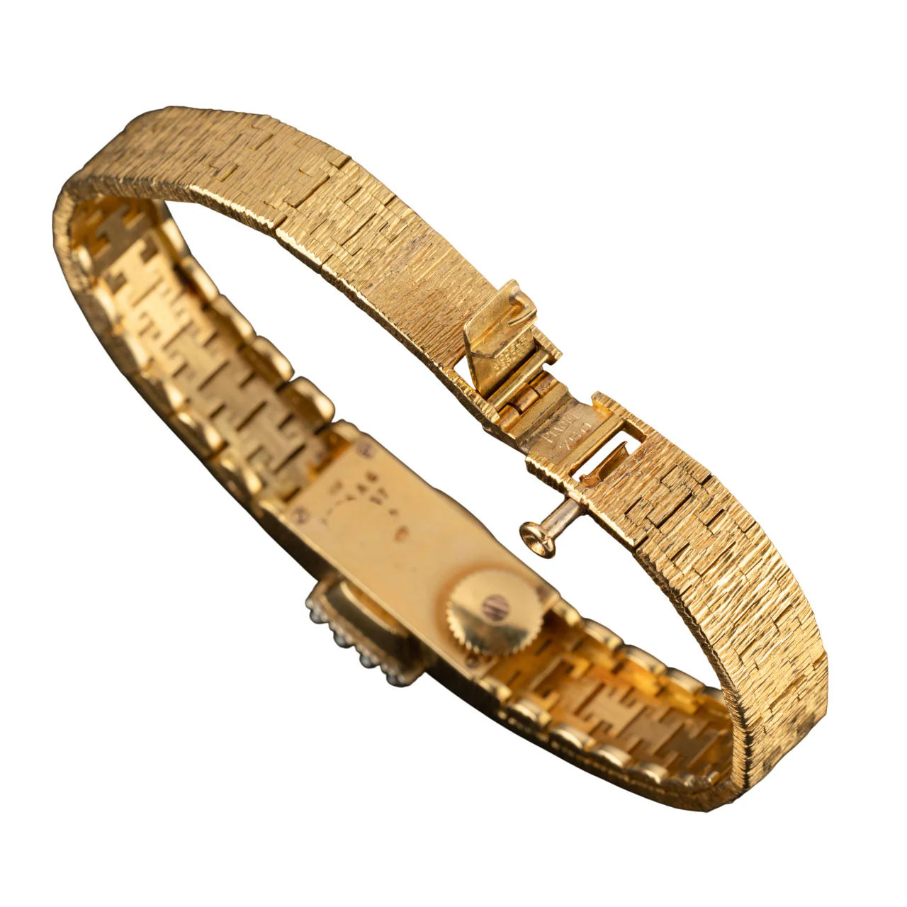 PIAGET montre bracelet dame en or jaune et diamants - Image 3