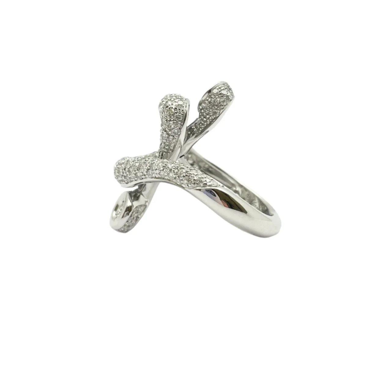Baguen or blanc et diamants - Image 4