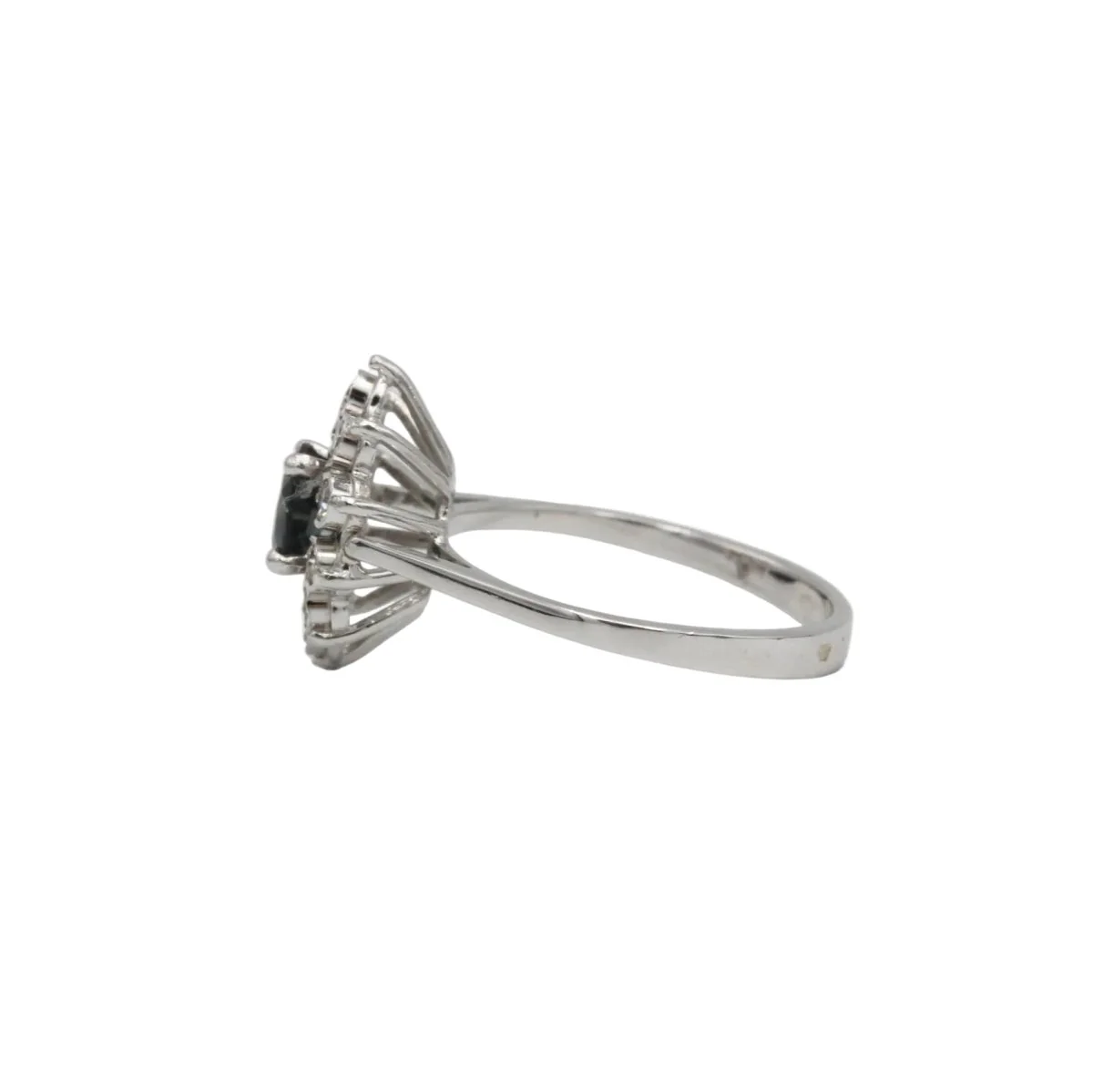Bague Marguerite - Or, Diamants & Saphir - Image 2
