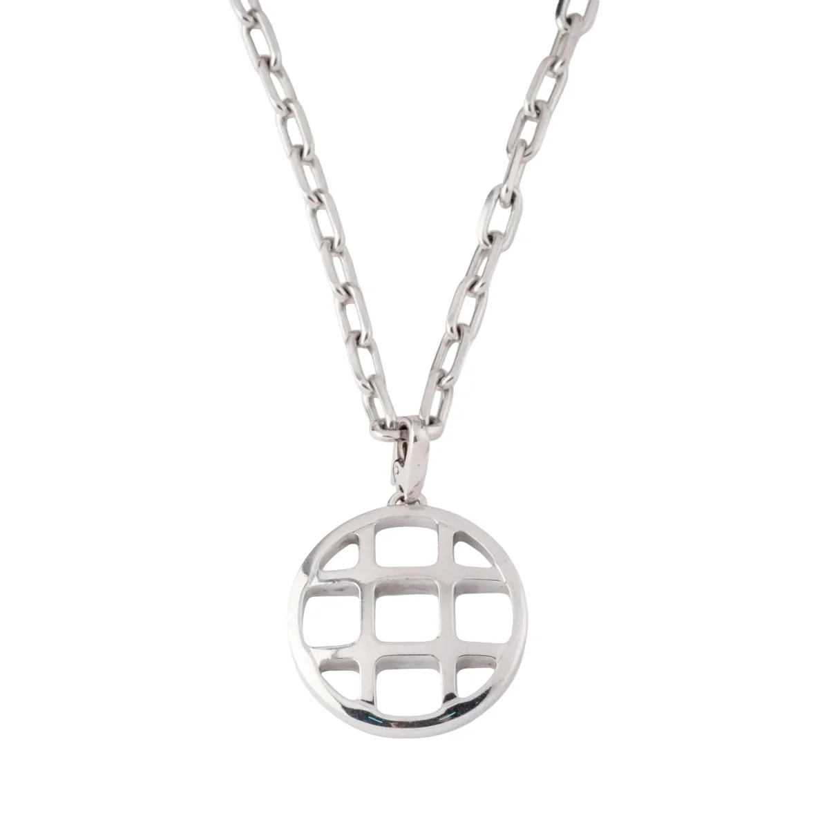 Collier Pendentif CARTIER "Pasha" en or blanc - Image 2