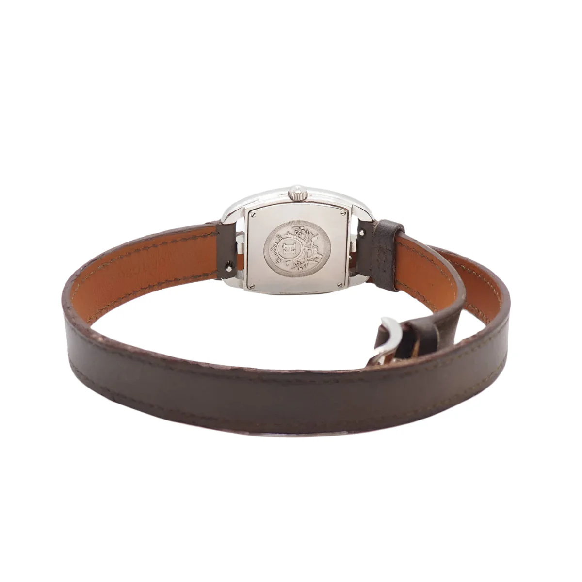 Montre Hermès CAPE COD tonneau en acier - Image 5