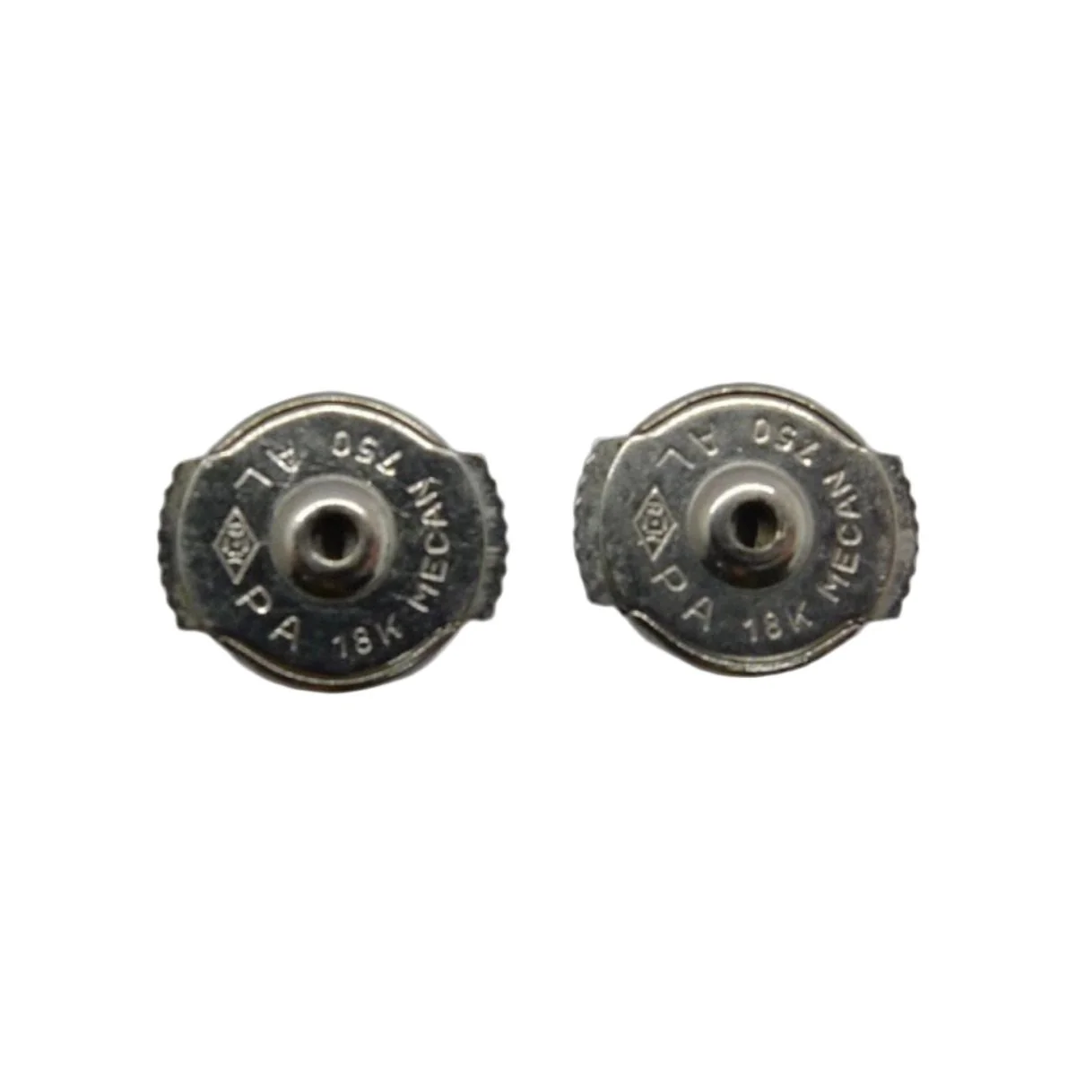 Boucles d'oreilles or blanc Dior Coquines - Image 2