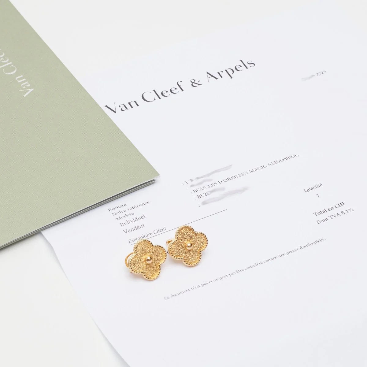 RARE Boucles d’oreilles Van Cleef & Arpels Magic Alhambra - Image 5