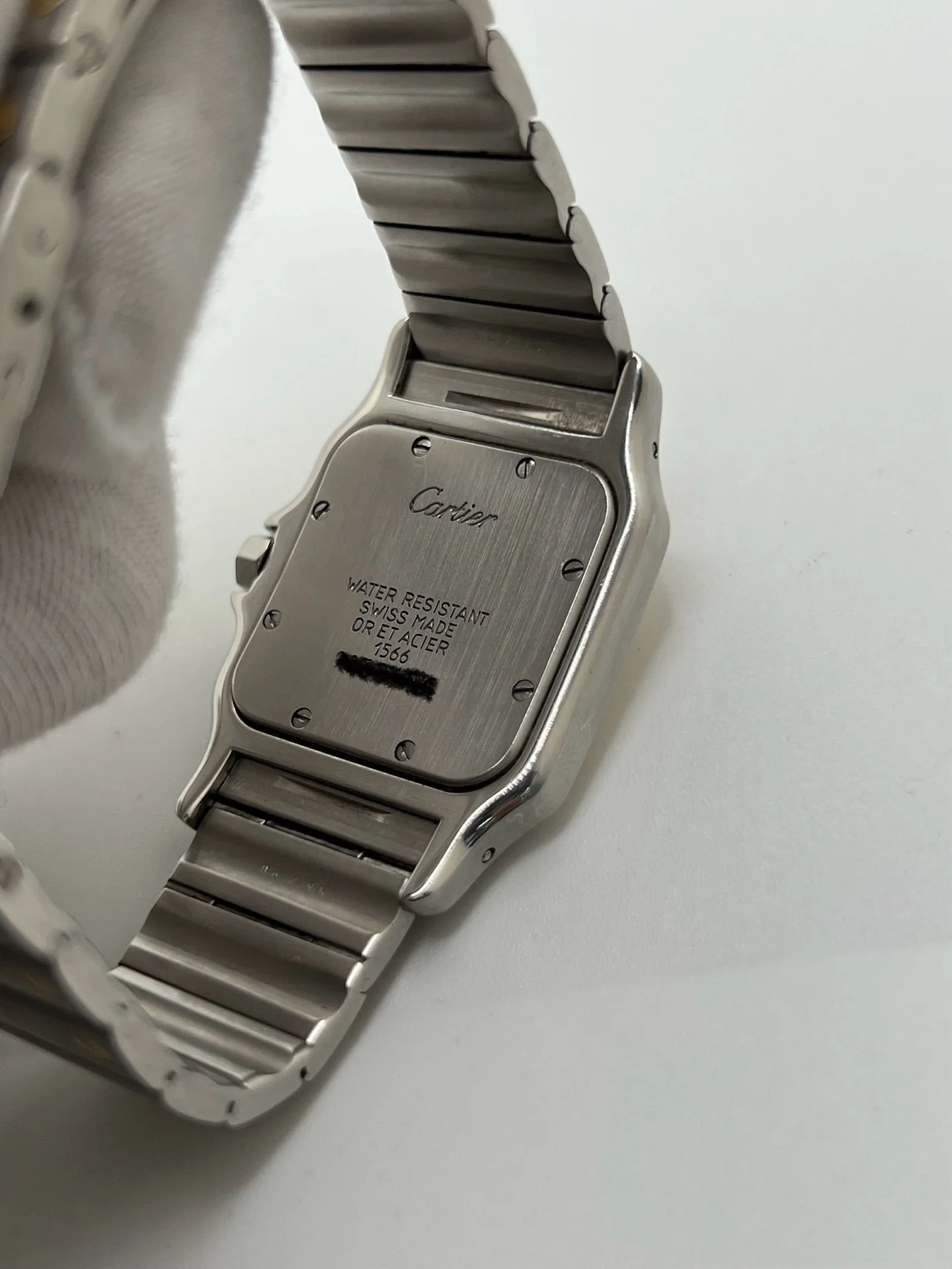 Cartier Santos Galbée 1566 - Image 10