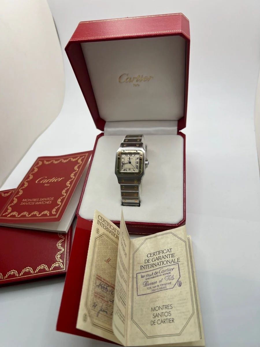 Cartier Santos Galbée 1566 - Image 2