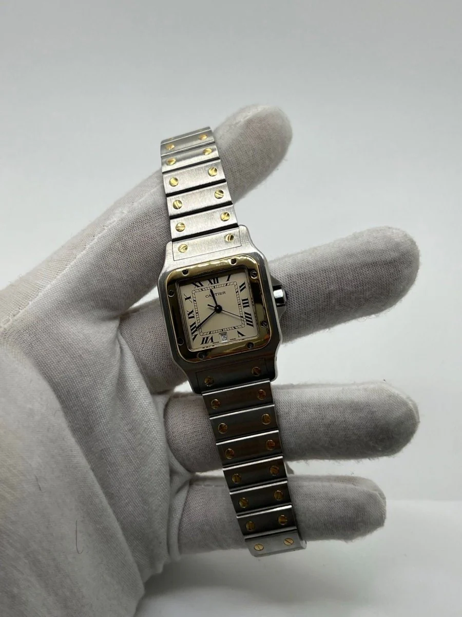 Cartier Santos Galbée 1566 - Image 4