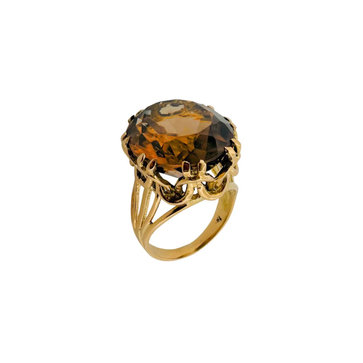 Bague "Jelaim" en or jaune et quartz - Image 2