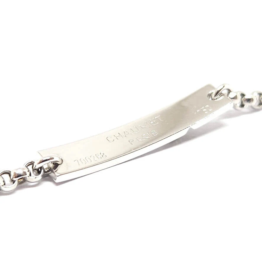 Bracelet Chaumet ''Lien" diamants en or blanc - Image 5