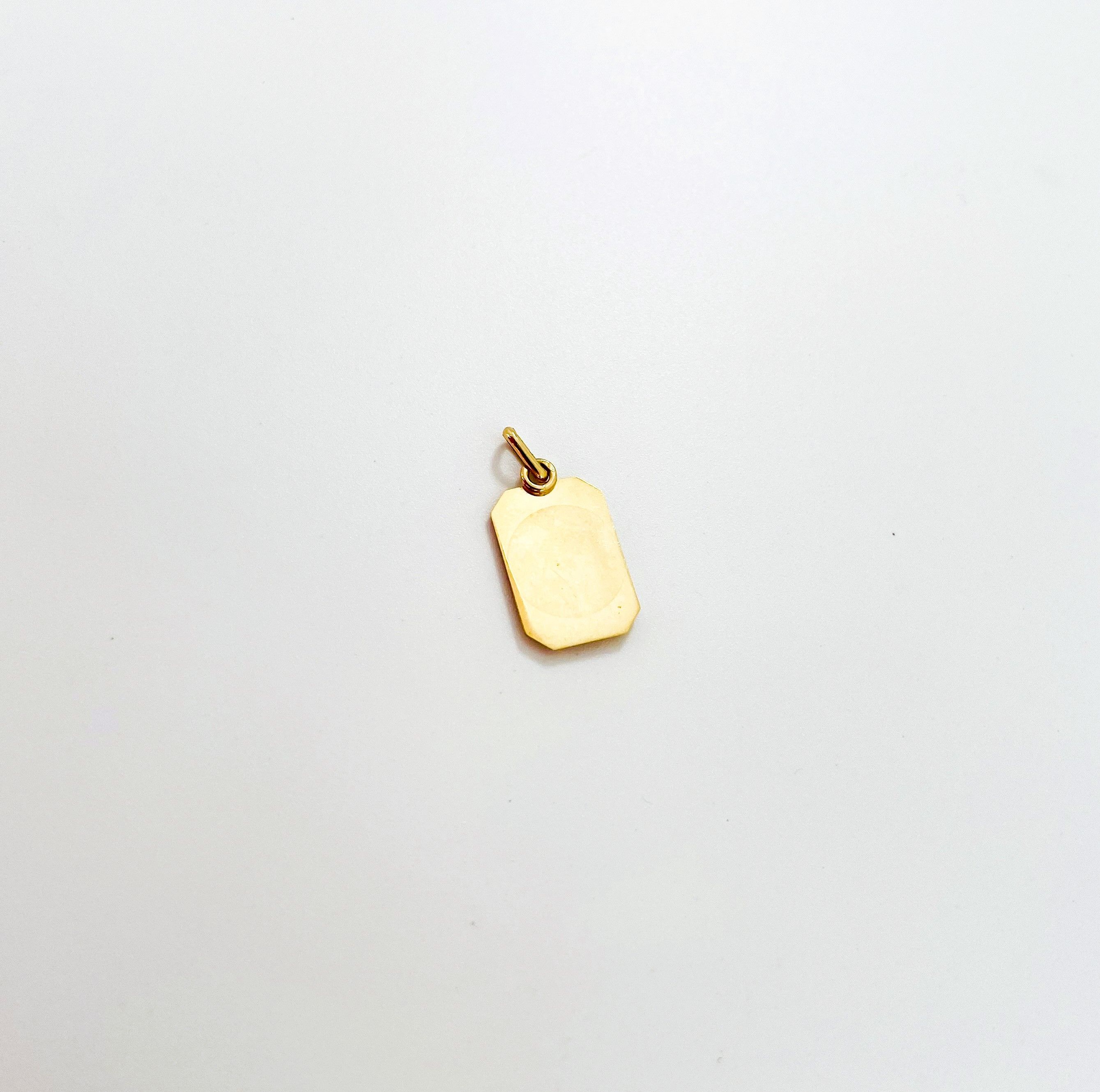 Médaille d'amour AUGIS en or jaune - Image 2