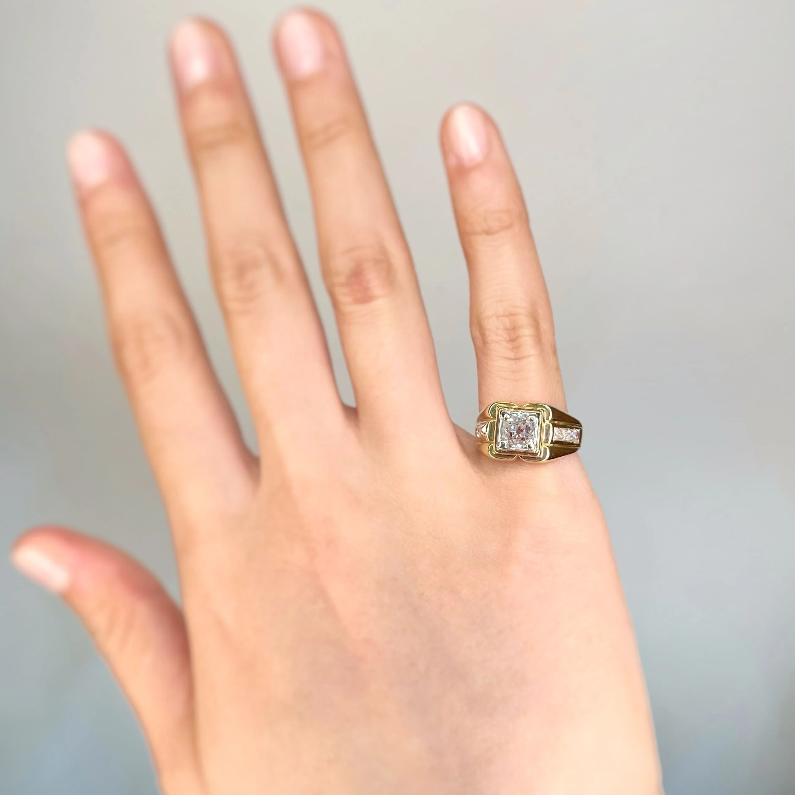 Bague - Or & Diamants - Image 4
