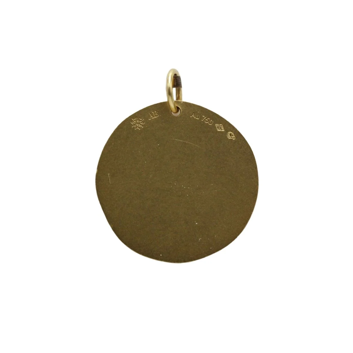 Médaille ARTHUS BERTRAND "L'éclipse" en or jaune - Image 2