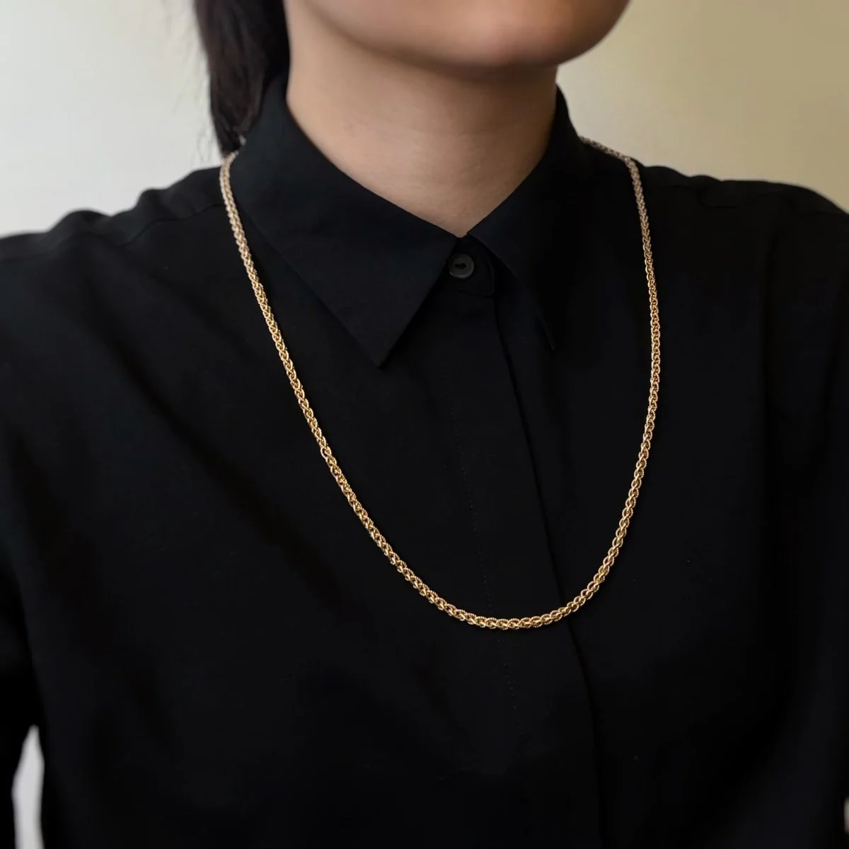 Collier Chaîne en or jaune - Image 2