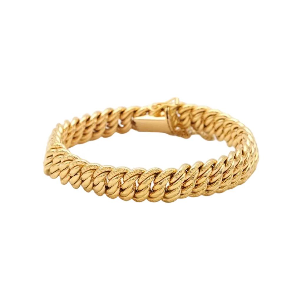 Bracelet Maille en or jaune