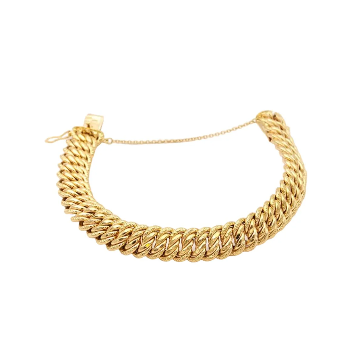 Bracelet Maille en or jaune - Image 3