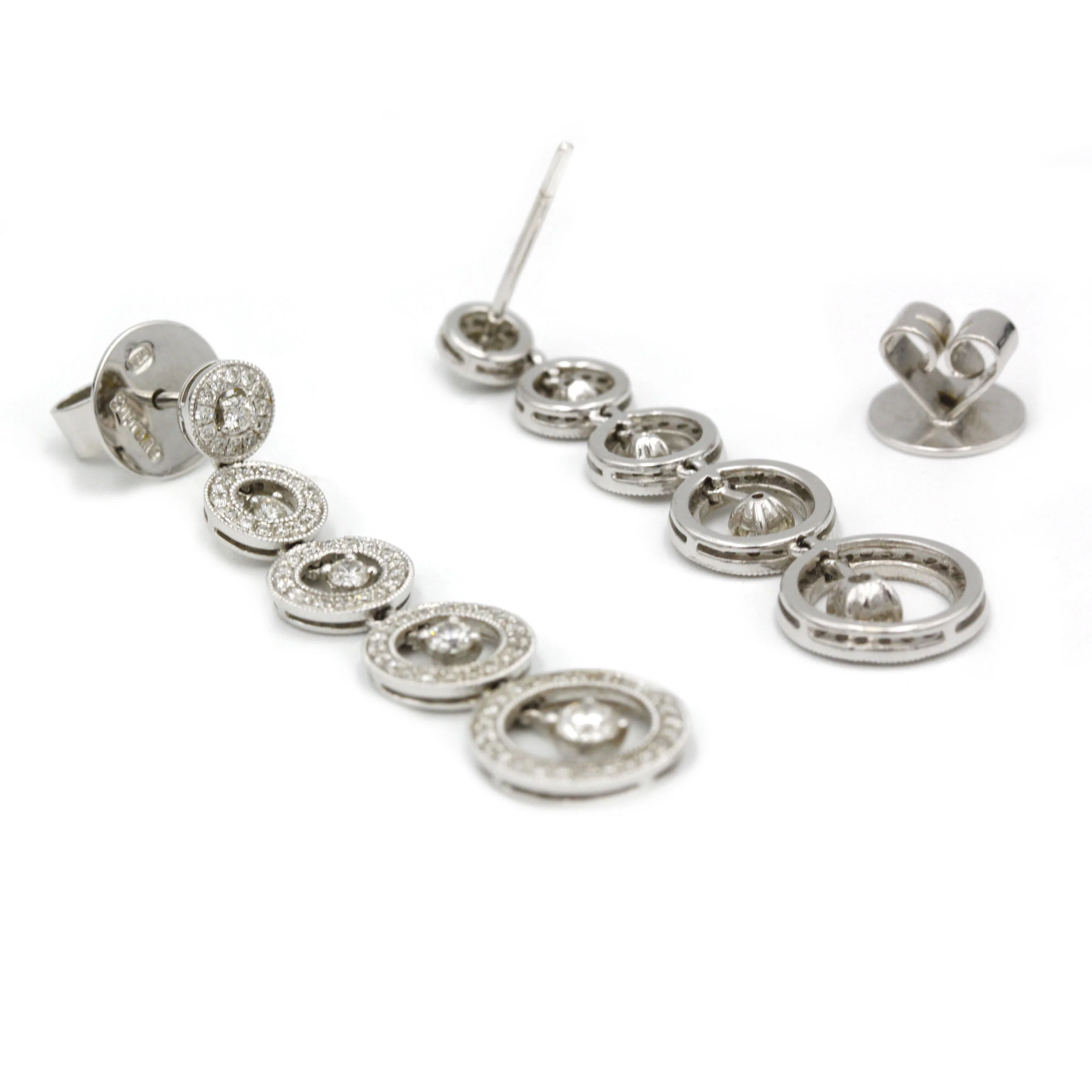 Boucles D'Oreilles - Or Et Diamants - Image 2