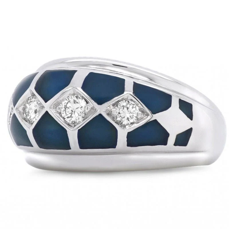 Solitaire Korloff or gris diamants - Image 3