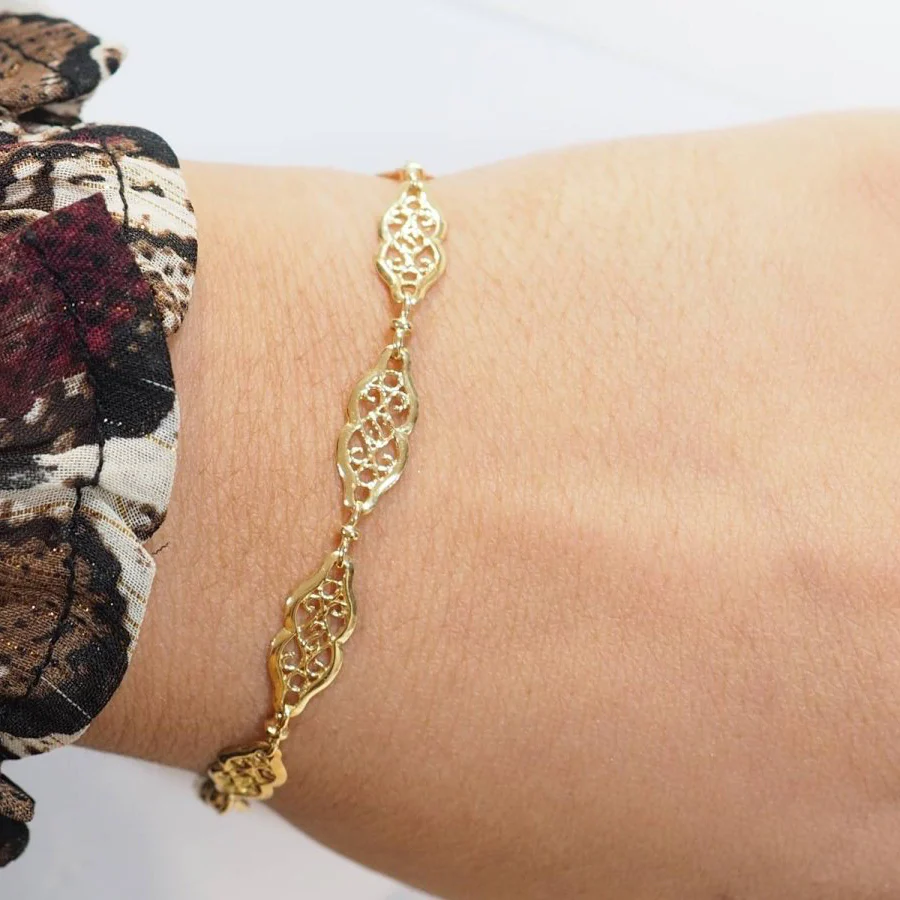 Bracelet Maille en or jaune - Image 2
