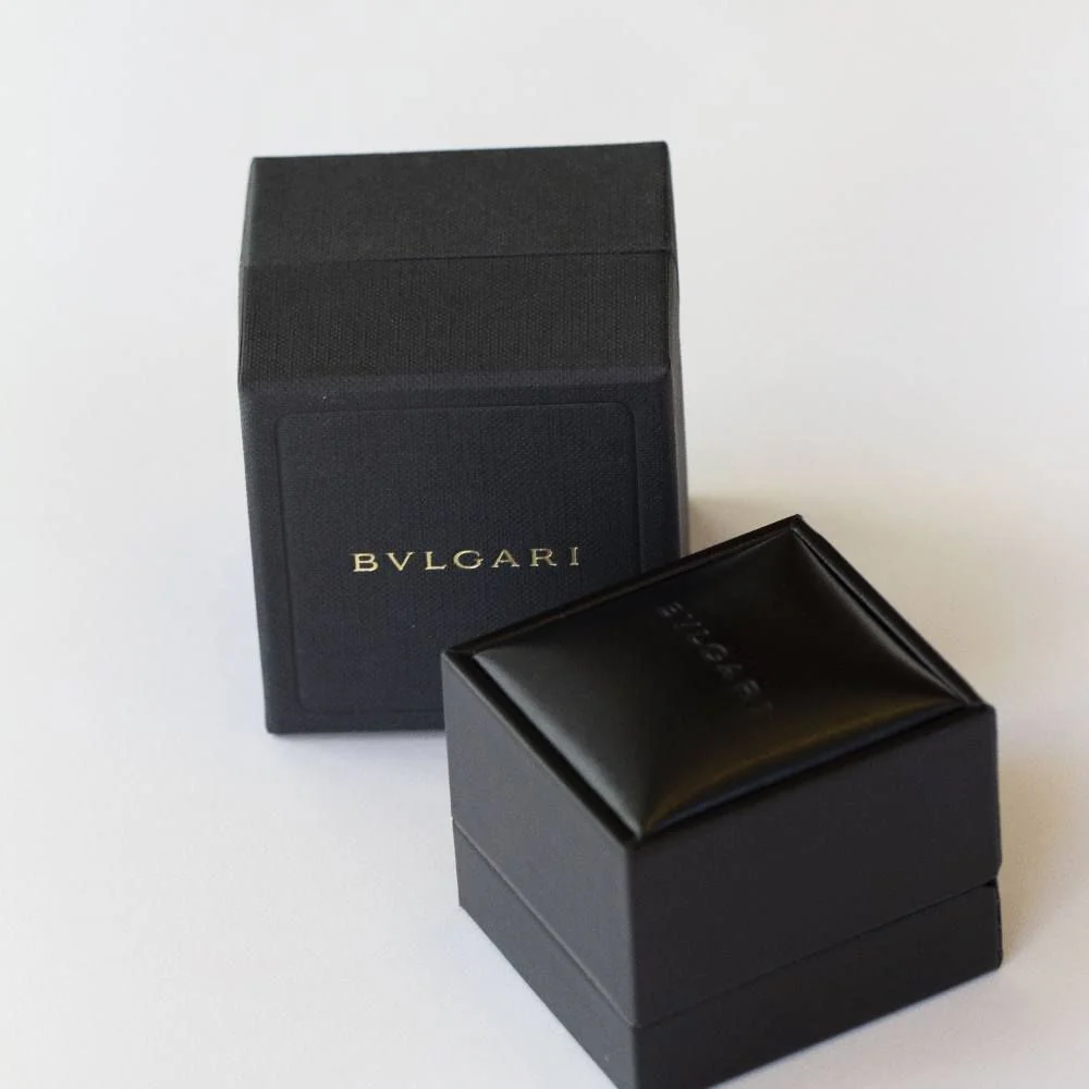 Bague BVLGARI BVLG en or rose et diamants - Image 4