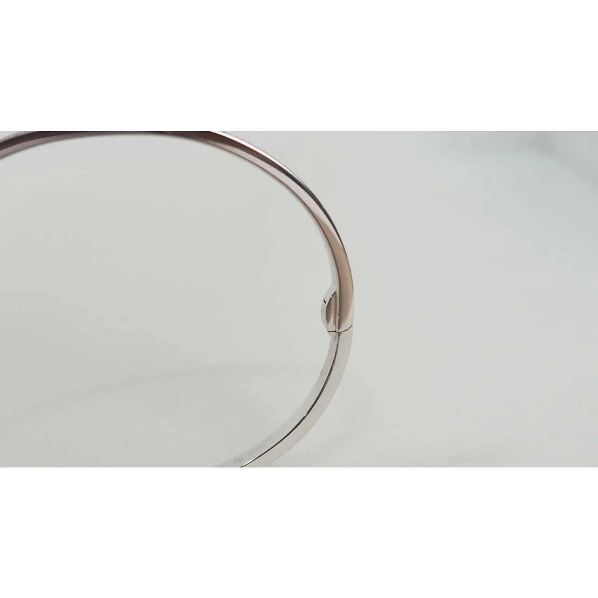 Bracelet Love CARTIER en or blanc et diamants - Image 7