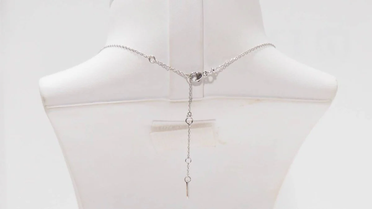 Collier Messika "Snake" en or blanc et diamants - Image 6