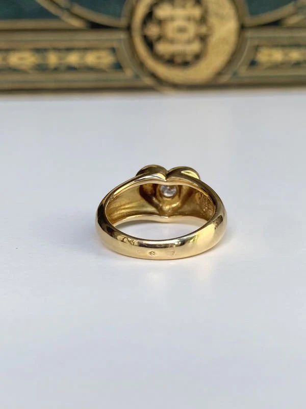 Bague Van Cleef & Arpels en or jaune 18K - Image 9