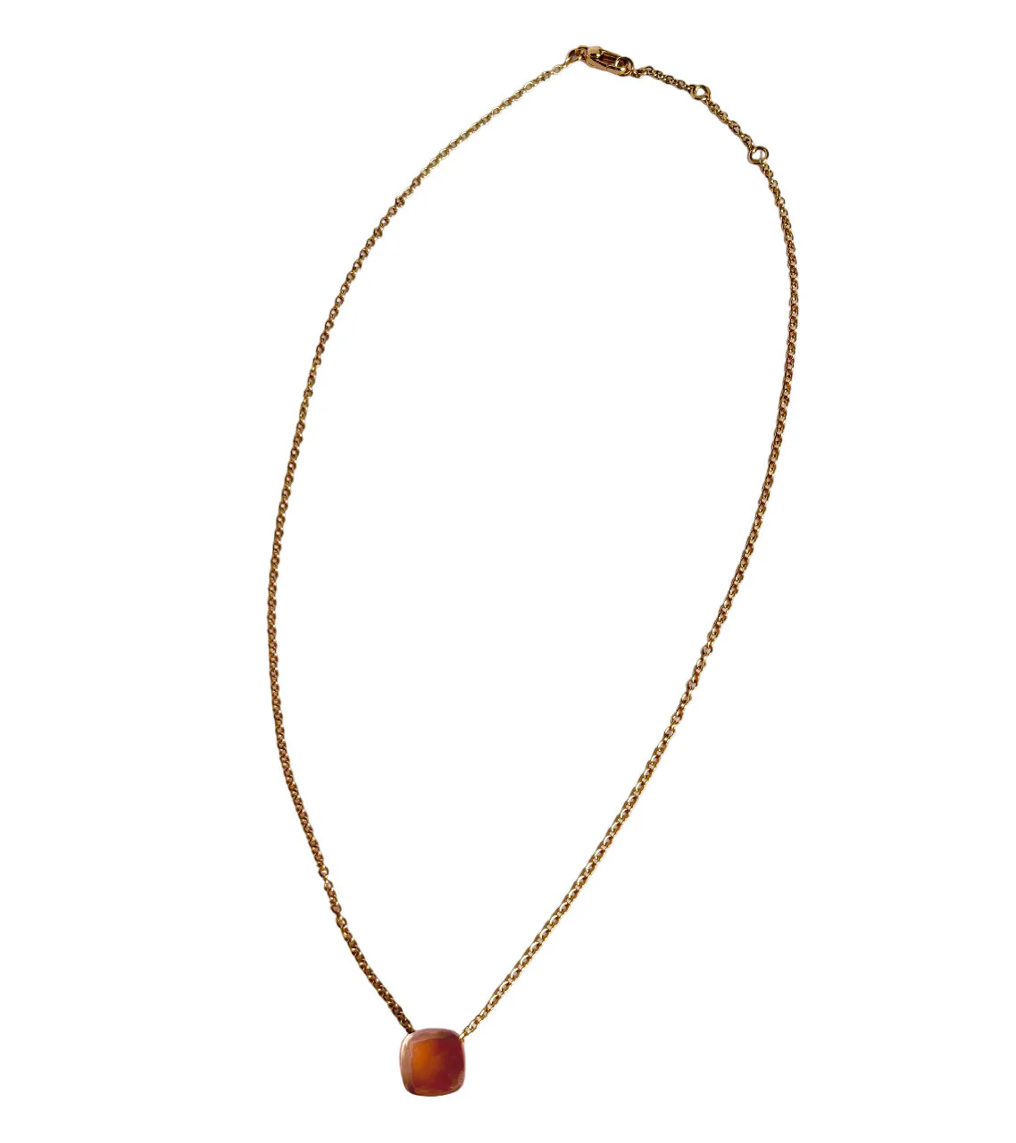 Collier POMELLATO Nudo Classic en or rose et quartz rose - Image 3