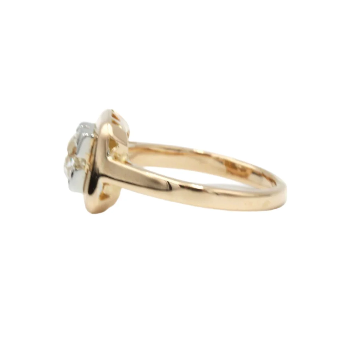 Bague - Or rose & Diamant - Image 4