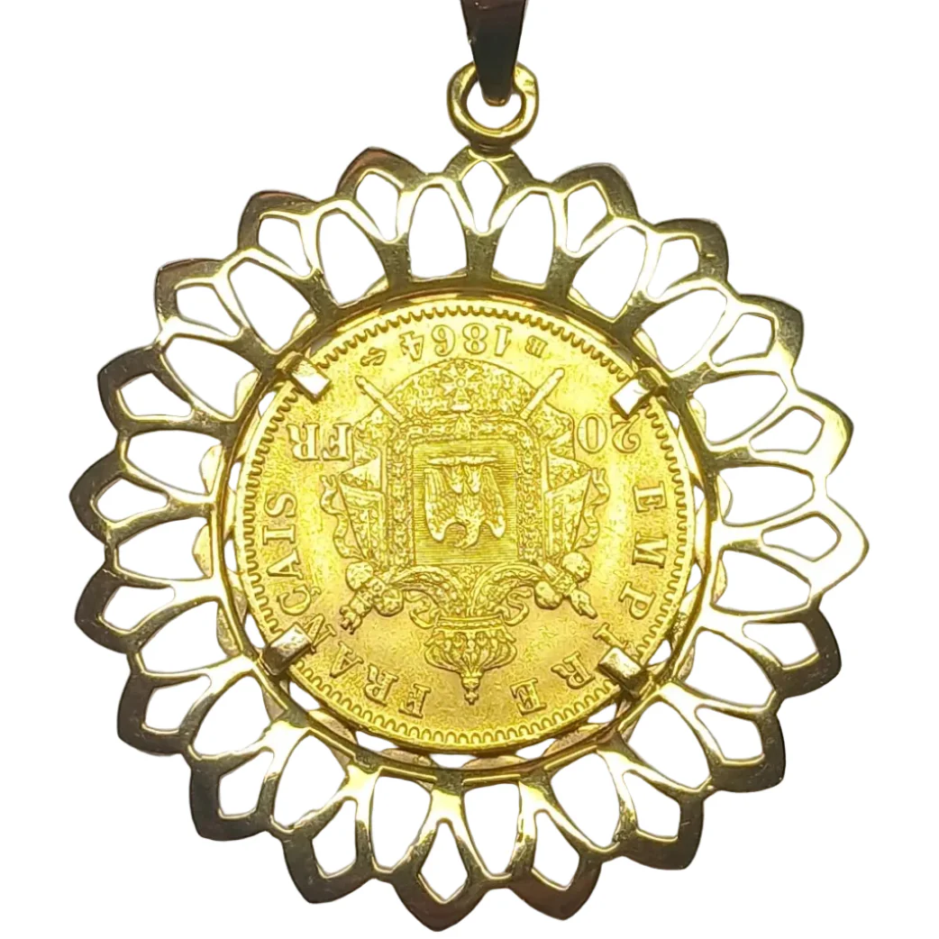 Médaille en or jaune - Image 2