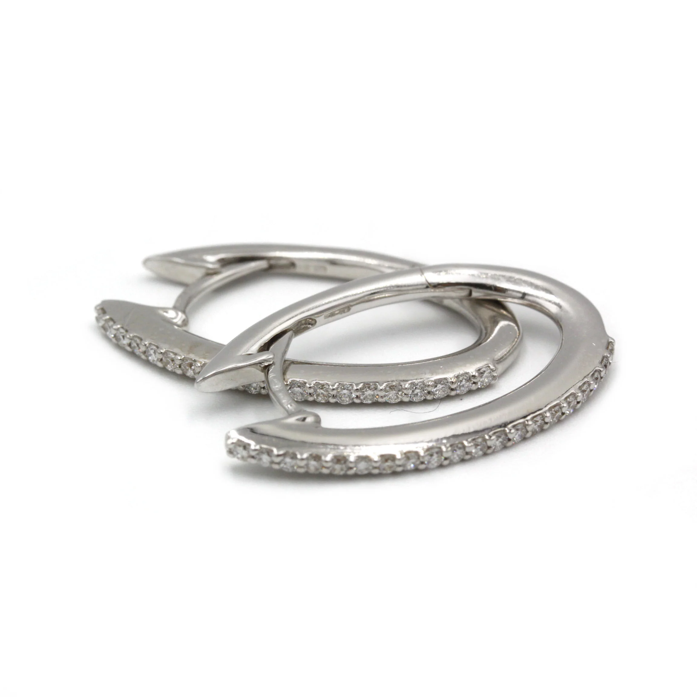 Boucles D'Oreilles - Or & Diamants - Image 2