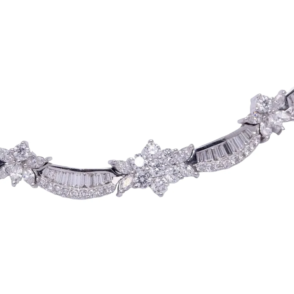 Collier Ras de Cou THAYPER en or blanc et diamants - Image 4
