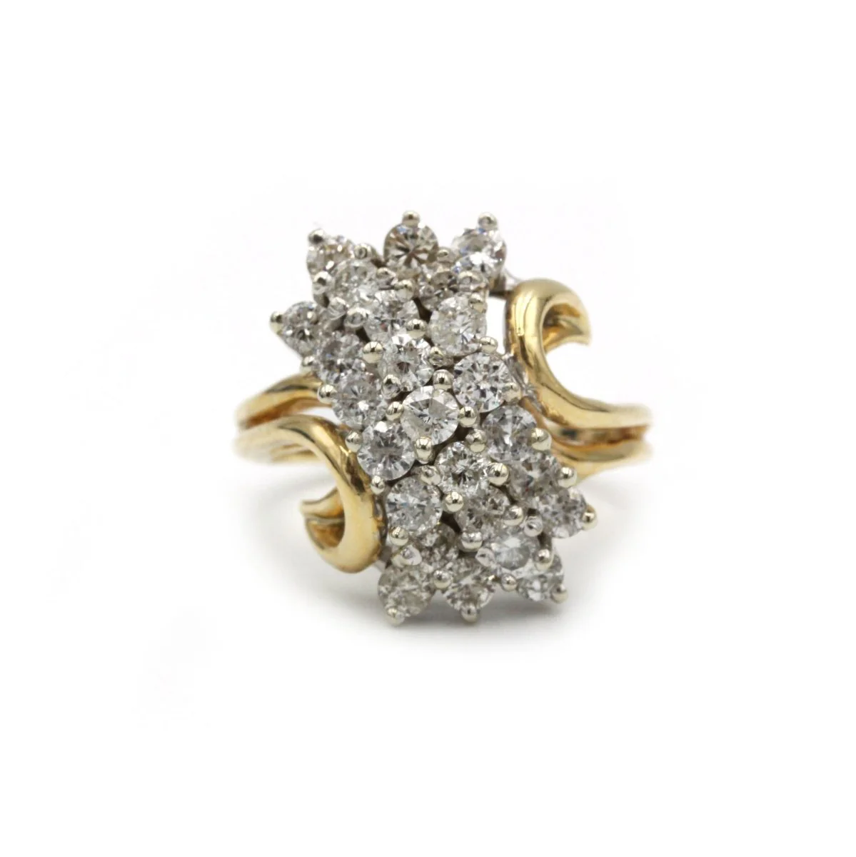 Bague - Or et diamants
