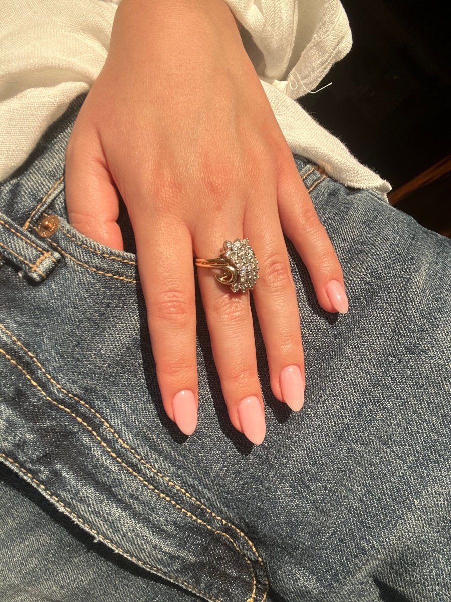 Bague - Or et diamants - Image 3