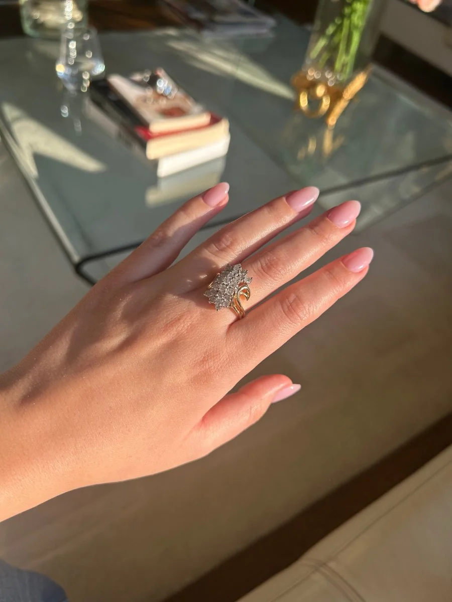 Bague - Or et diamants - Image 7