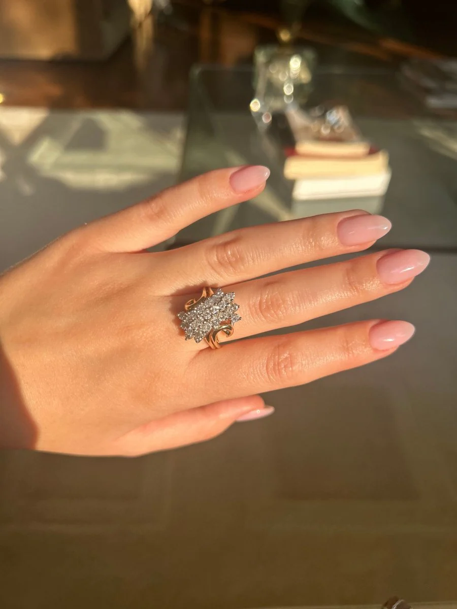 Bague - Or et diamants - Image 8