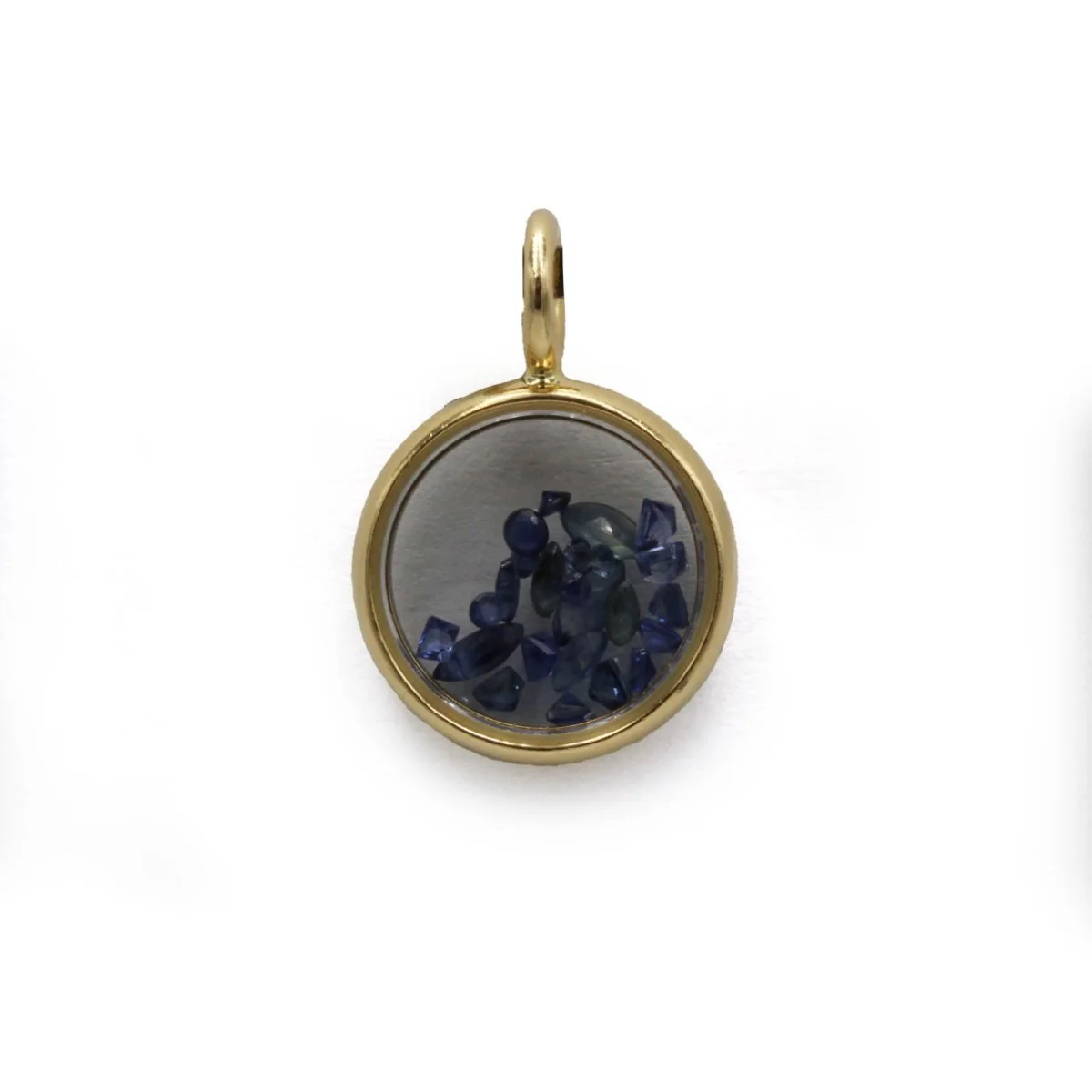 Pendentif Or Saphirs Mini Chivor - Aurélie Bidermann - Image 2