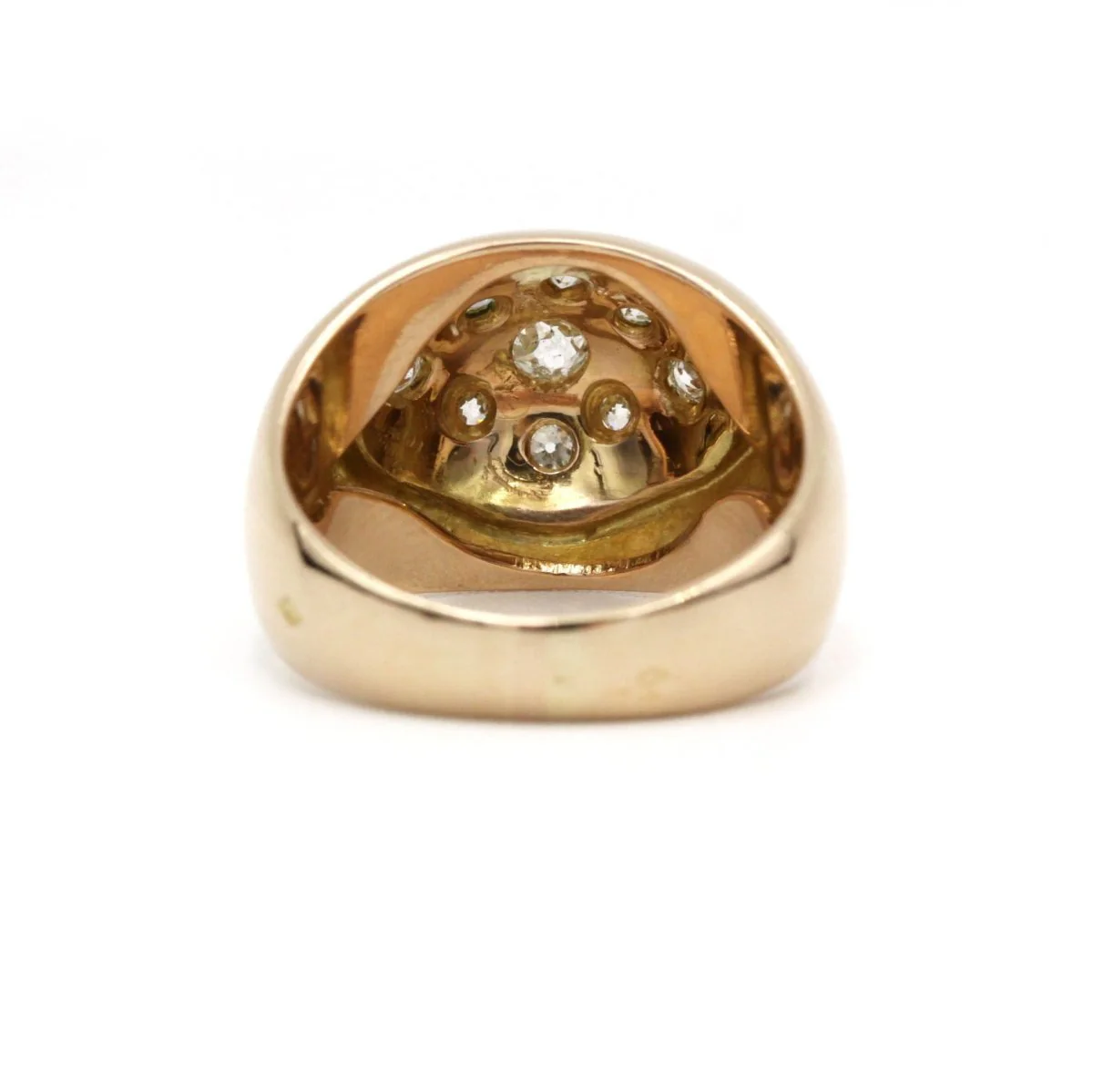 Bague - Or jaune et Diamants - Image 3