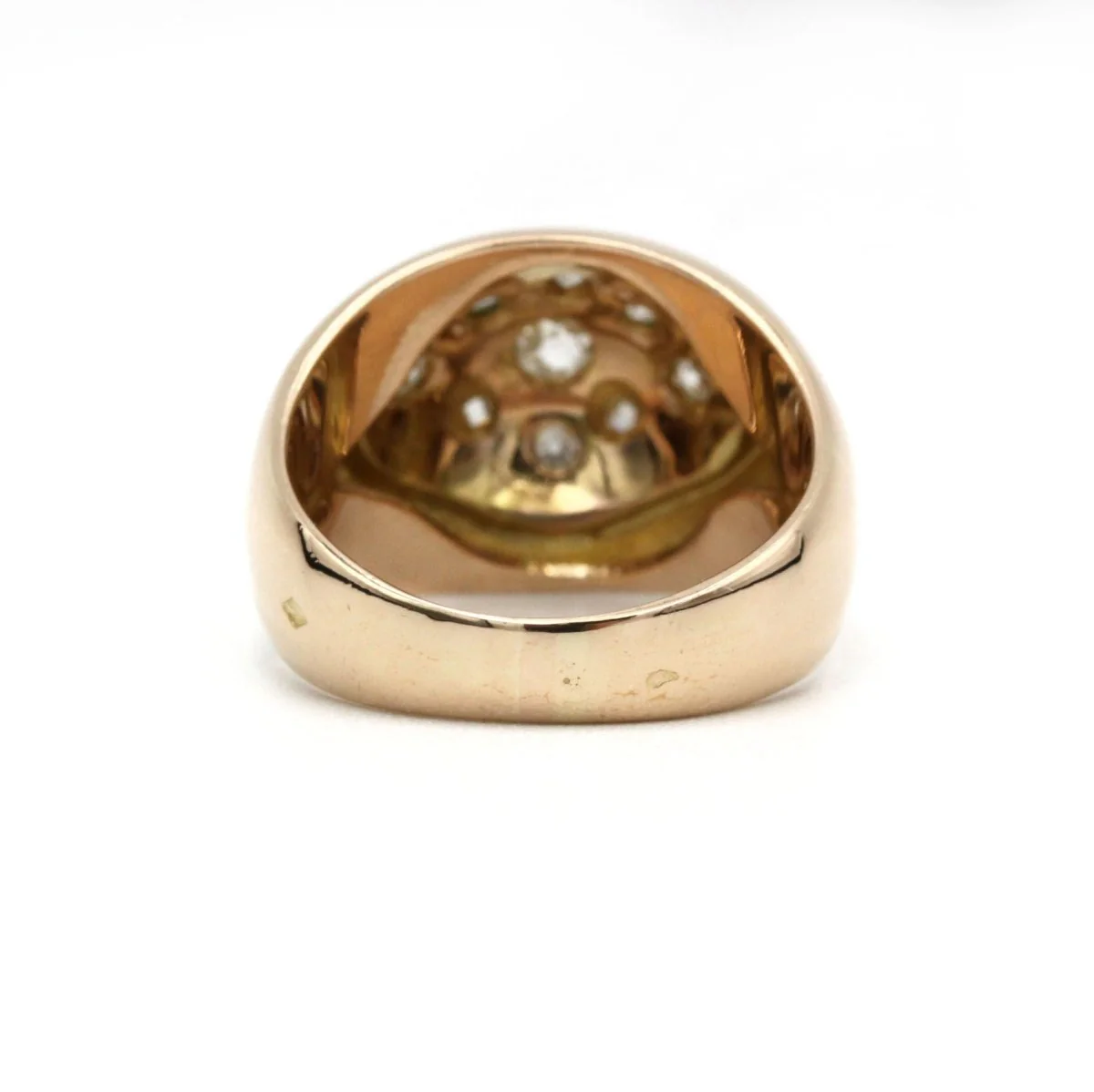 Bague - Or jaune et Diamants - Image 4