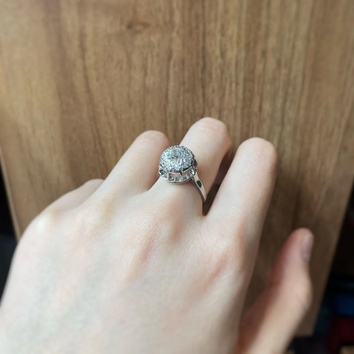 Bague - Or Et Diamants - Image 4