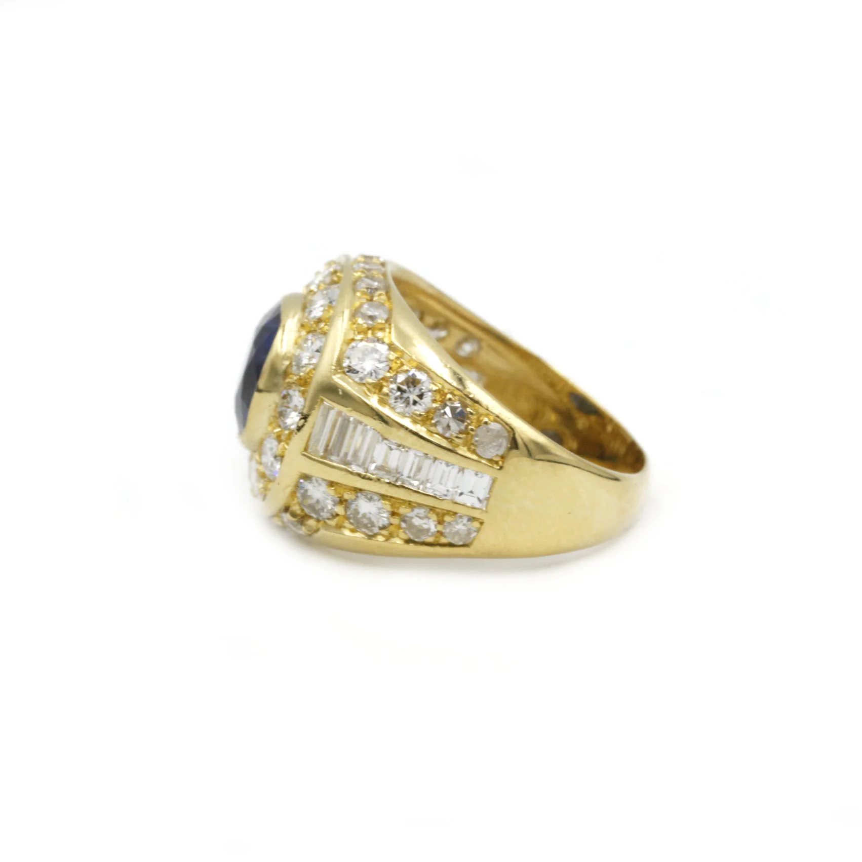 Bague - Saphir & Diamants - Image 2
