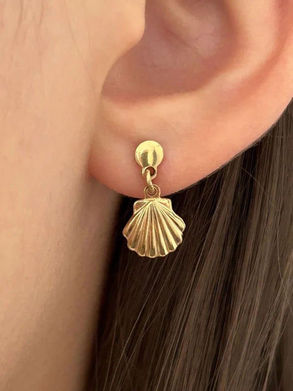 Boucles d'oreilles en or jaune 18K - Image 3
