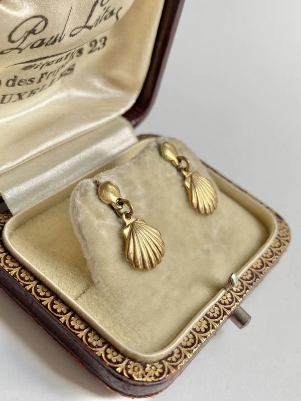 Boucles d'oreilles en or jaune 18K - Image 6