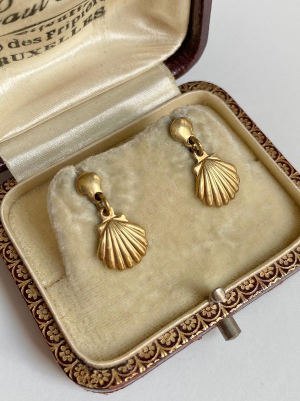 Boucles d'oreilles en or jaune 18K - Image 9