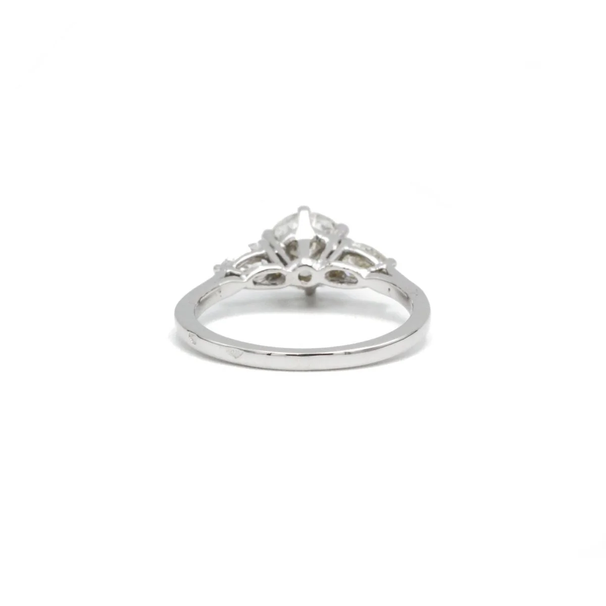 Solitaire accompagné - 1,07 carats - Image 3
