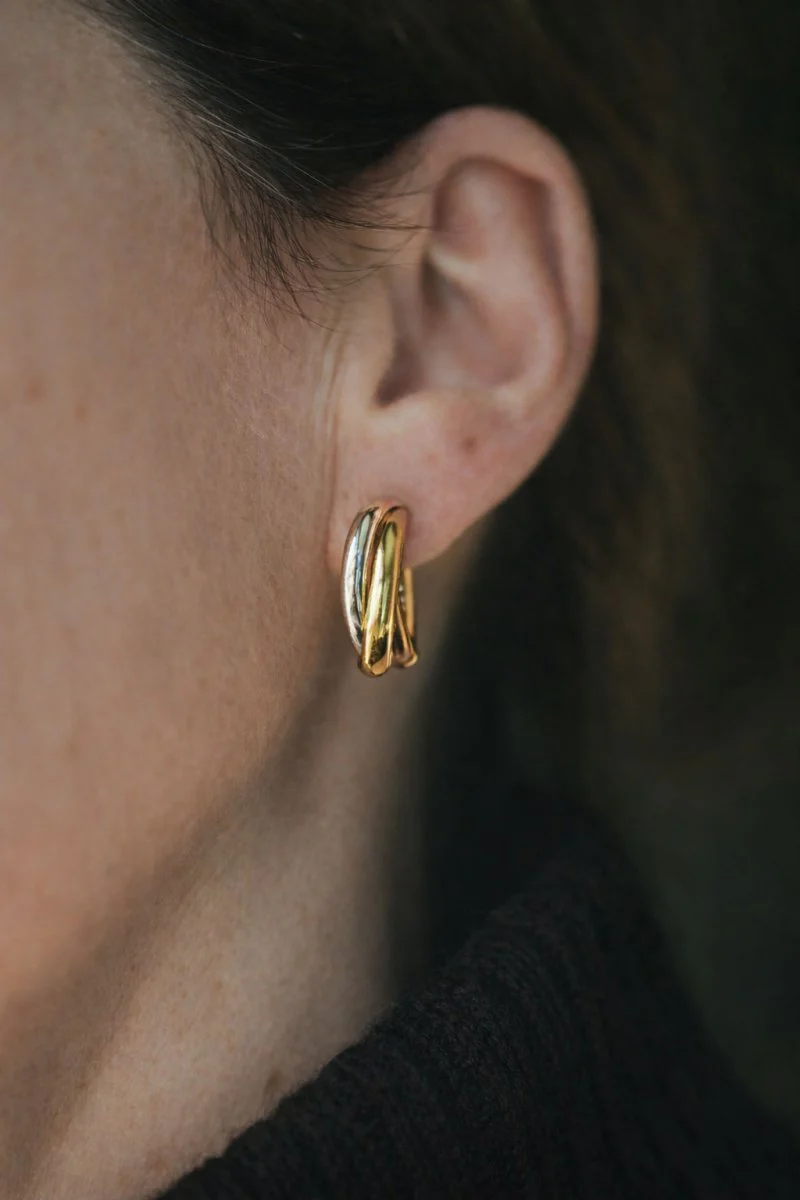 Clips d'oreilles CARTIER modèle "Trinity" - Image 5