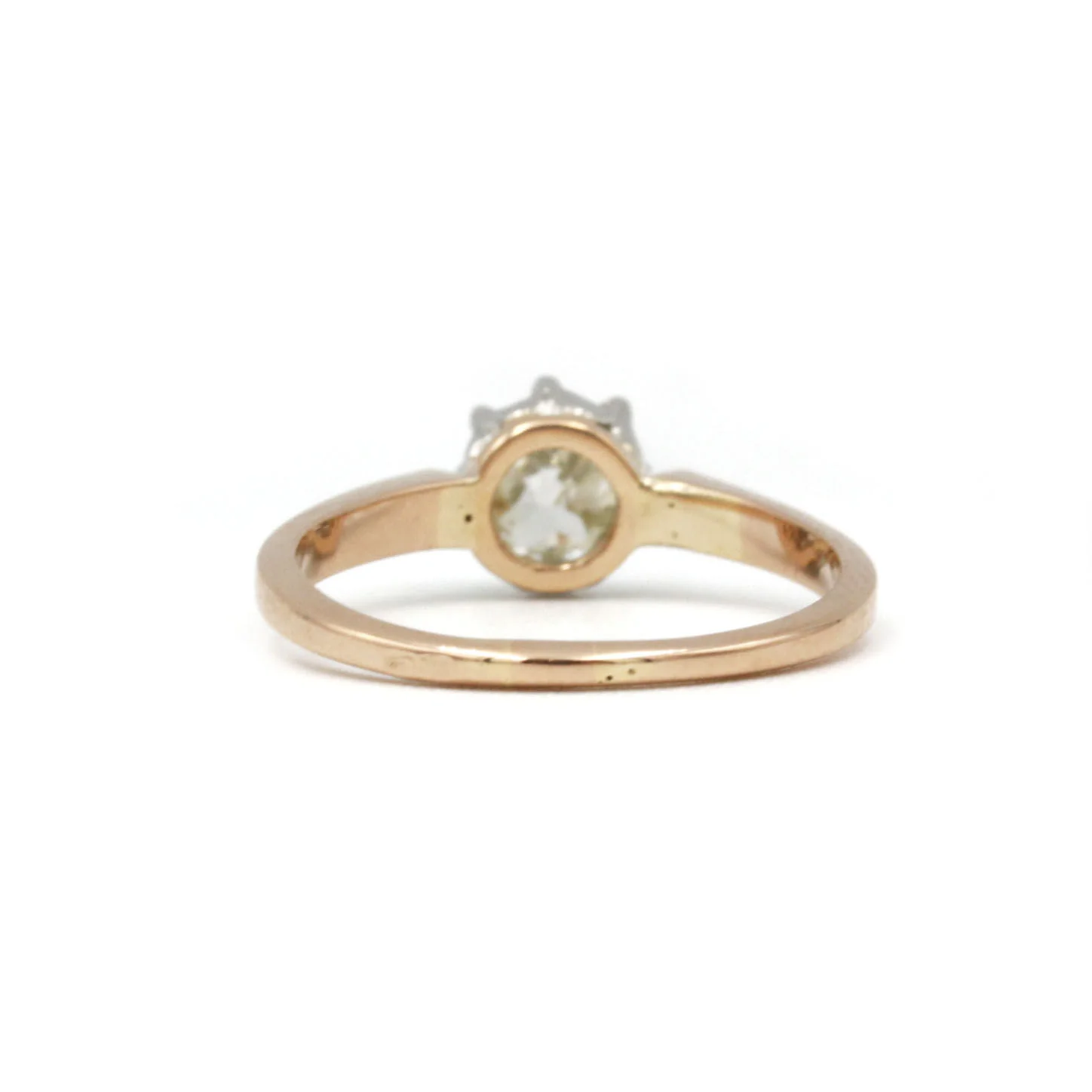 Solitaire - Or, platine & Diamant - Image 2