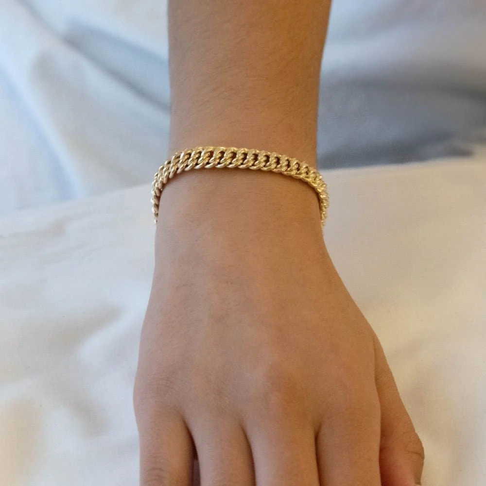Bracelet Maille en or jaune - Image 2